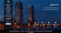 Desktop Screenshot of gemweb.es